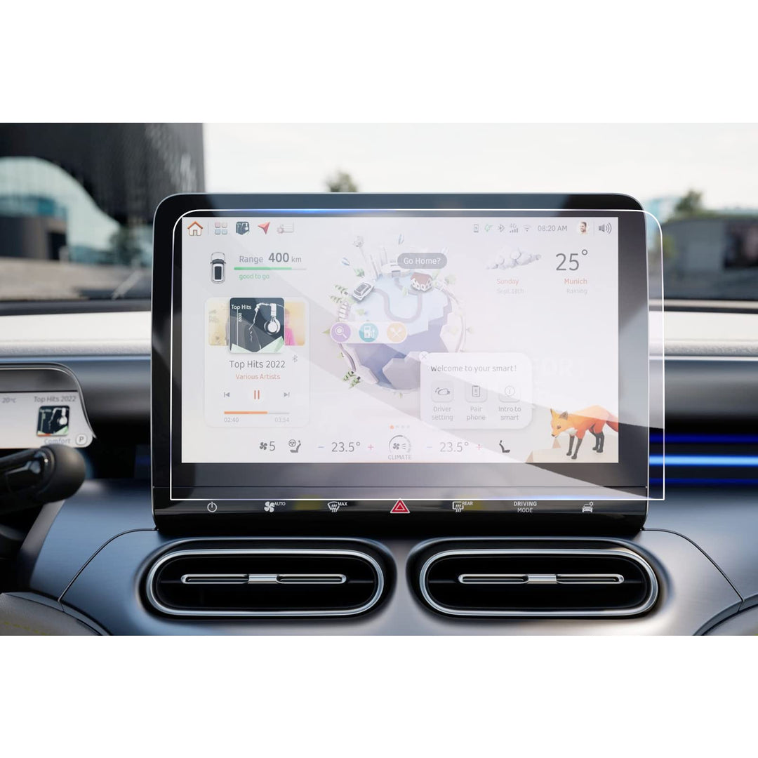 GAFAT Kompatibel mit Smart #1#3 EV Electric 2023-2025 2026 12,8" Navigation Schutzfolie, 12,8" Smart
