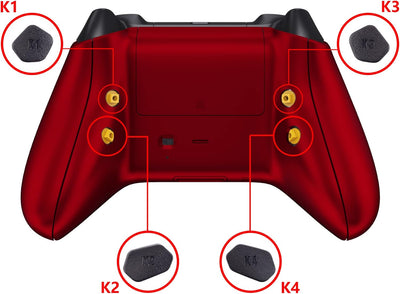 eXtremeRate Hope Programmierbares Remap Kit für Xbox Series X&S Controller, Upgrade-Boards,Rückseite