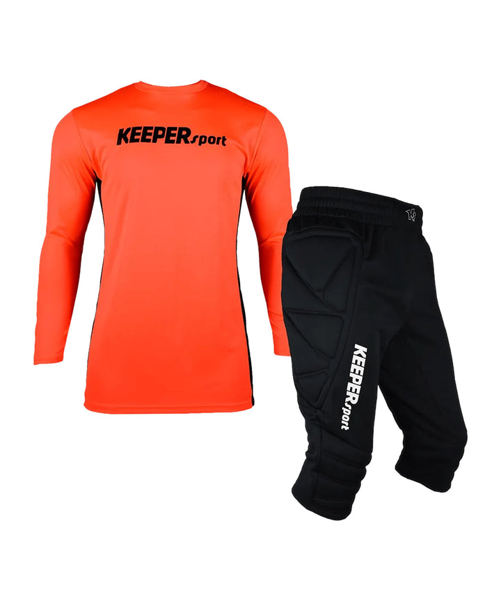 KEEPERsport Torwarttrikot Herren Rotschwarz S, Rotschwarz S