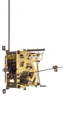 August Schwer Uhrwerk Regula 25, Pendellänge 19,1 cm