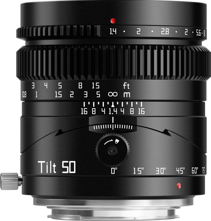 TTArtisan 50 mm f1.4 Neigungsobjektiv, Vollbild, manuelles Porträtobjektiv, grosse Blende, kompatibe