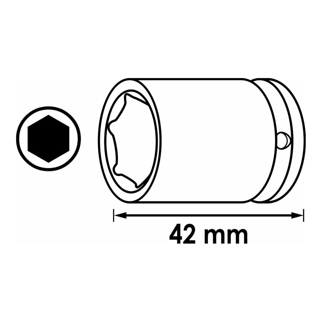 Vigor Vigor_V5550S Schlag-Steckschlüssel-Sortiment
