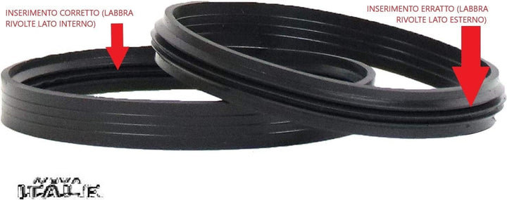 Silikondichtungen, 5 Stk., Schwarz, Silikon, Wasserdicht, max. 200°C, für Kamine, Schornsteine, Pell