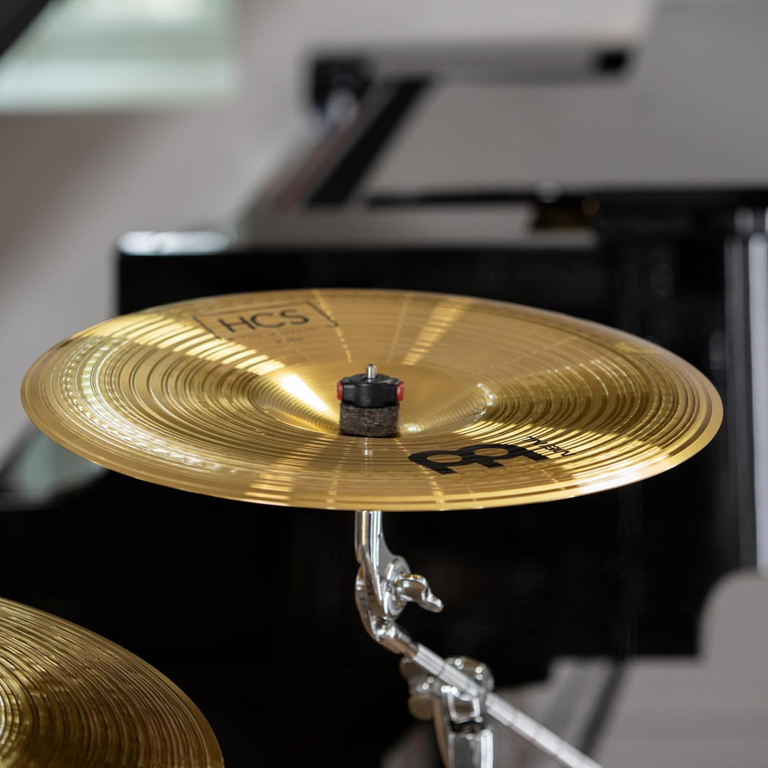Meinl Cymbals HCS Super Schlagzeug Becken Set (Video) Box Pack mit 14 Zoll Hihat, 20 Ride, 16 Crash,