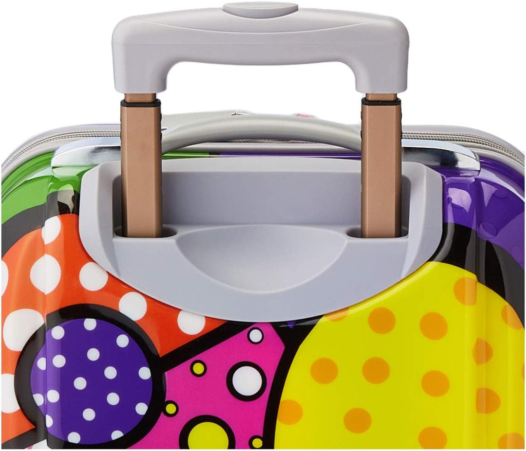 Rockland Vision Hartschalen-Trolley, Herz, Carry-On 20-Inch, Vision Hartschalen-Trolley Carry-On 20-