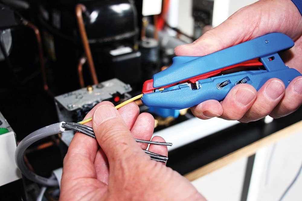 WEICON TOOLS Duo-Crimp No. 300 2er Set | Multifunktions-Abisolierer mit Seitenschneider und Crimpfun