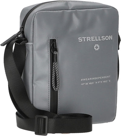 Strellson - stockwell 2.0 marcus Schultertasche für Herren, Umhängetasche für Männer, Grau Farbe:gra
