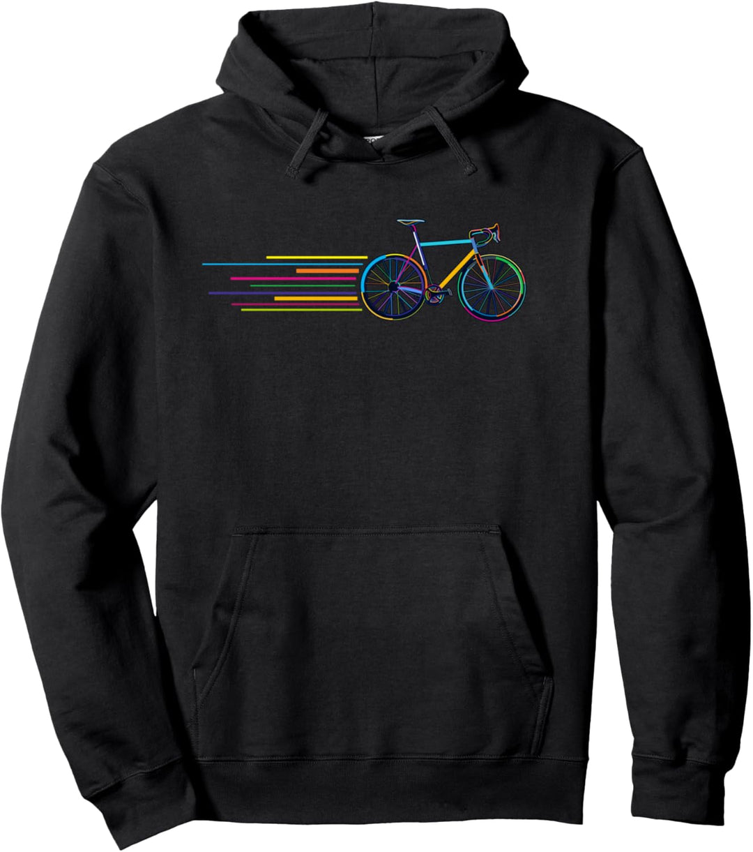 Bicycle Bike Radfahrer Radler Fahrradfahrer Fahrrad Pullover Hoodie