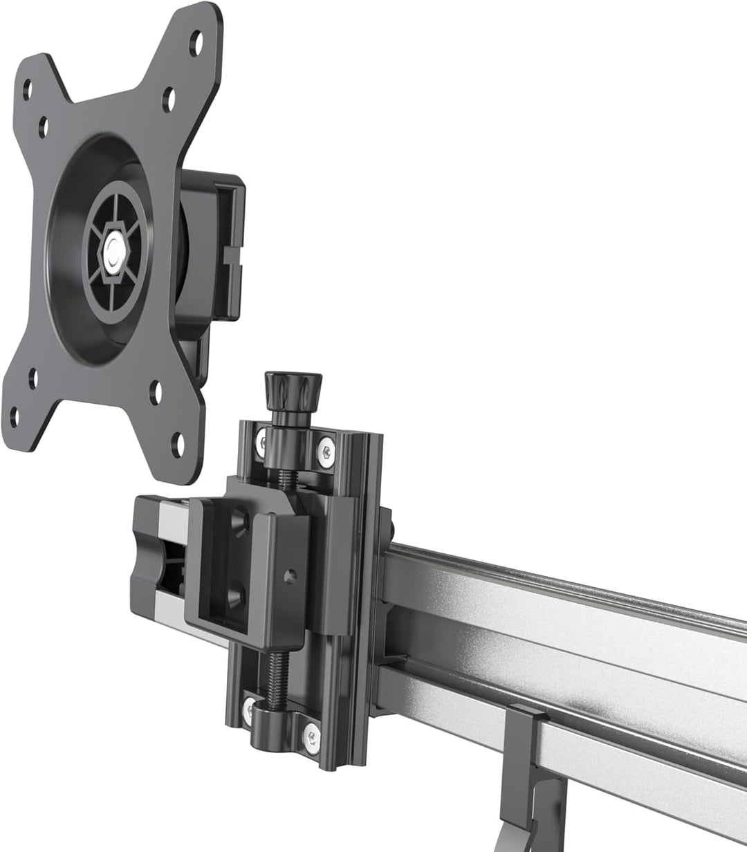 HFTEK 3-Fach-Monitorarm - Halter - Bildschirm - Wandhalterung für 3 Monitore von 15-27 Zoll mit VESA