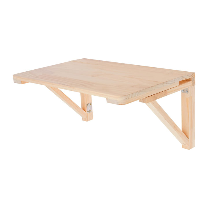 Wandmontierter Klapptisch Aus Massivholz, Klapptisch Wandtisch, Wandklapptisch, Kleiner Wandtisch fü