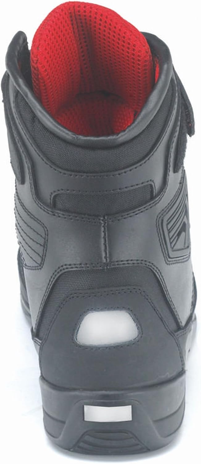 Bangla Sportlicher Motorrad Schnürstiefel Kochmann RUNNER Biker Stiefel 19 cm hoch Schwarz 45 45/47