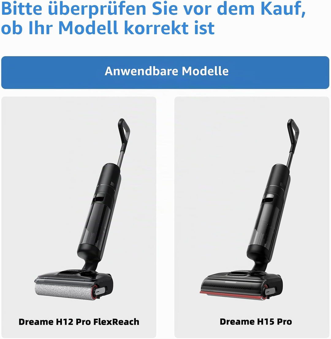 H12 Pro FlexReach Zubehör für Dreame H12 Pro FlexReach/H15 Pro/H15 Mix/H15 Pro FoamWash/H15S/H12 Pro