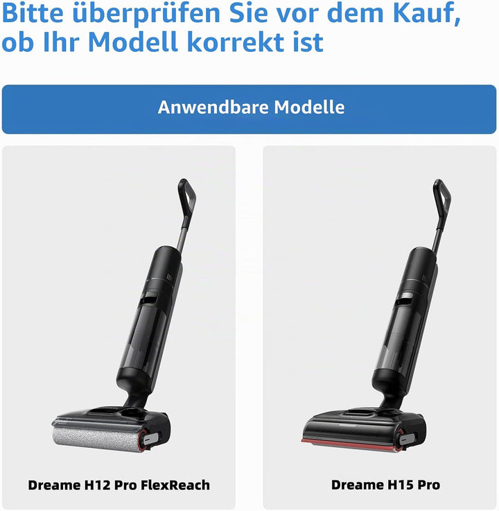 H12 Pro FlexReach Zubehör für Dreame H12 Pro FlexReach/H15 Pro/H15 Mix/H15 Pro FoamWash/H15S/H12 Pro