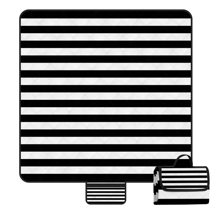 Picknickdecke Wasserdicht, 200 x 200 cm Isoliert Stranddecke Sandfrei mit Tragegriff, Ultraleicht Tr