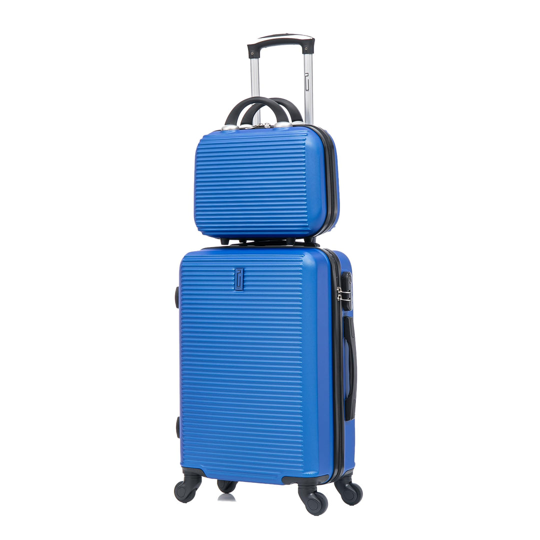 Handgepäck-Koffer mit Kosmetikkoffer 30 cm, zugelassen bei 100+ Fluggesellschaften | Kleiner Handgep
