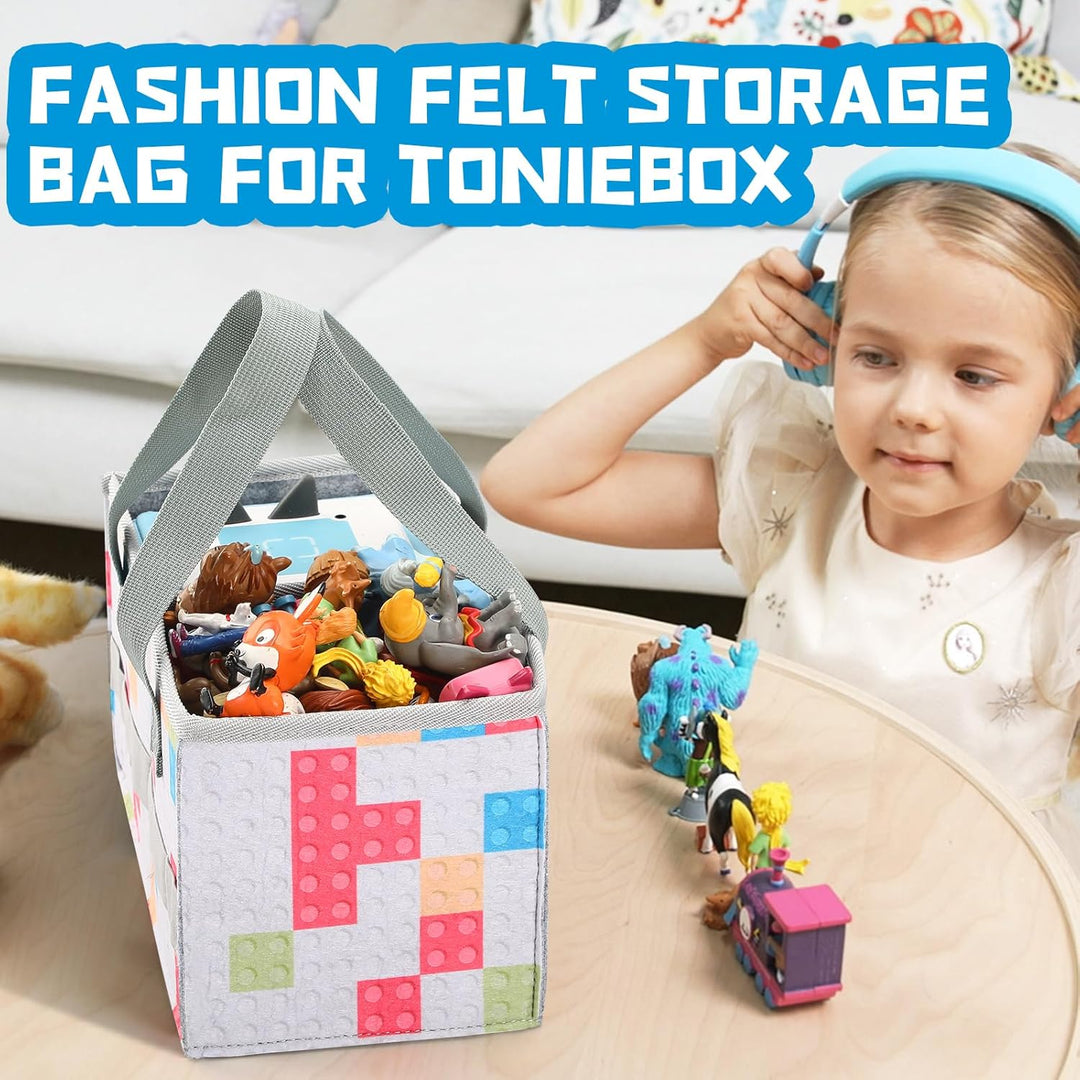 Tasche für Toniebox Starter Set Aufbewahrungstasche für Toniebox Figur, Home Outdoor Handtasche für