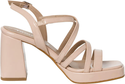 Tamaris Damen 1-1-28366-20 Sandale 37 EU Nude Patent, 37 EU Nude Patent