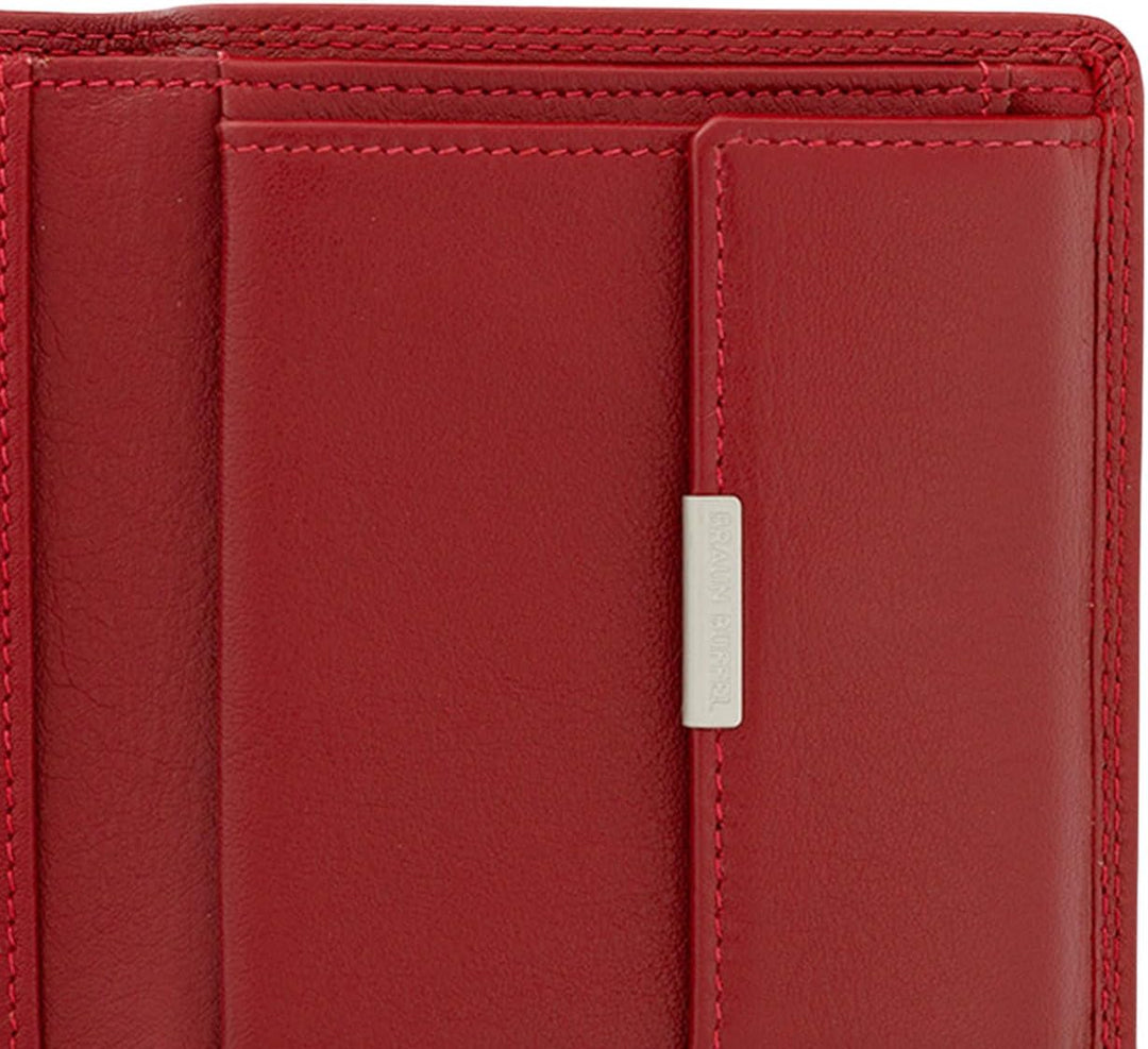 BRAUN BÜFFEL Damen Geldbörse aus echtem Leder Golf 2.0 - Hochformat - Portemonnaie für Frauen - 6 Ka