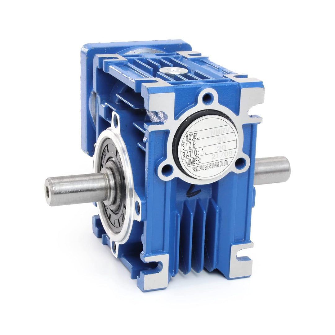 RATTMMOTOR Dual Shaft Diameter 14mm Doppelte Abtriebswelle Fit für Schneckengetriebe NMRV030 NEMA23