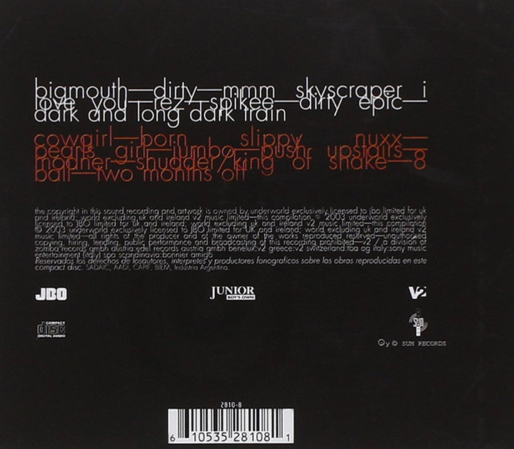 1992-2002, Audio-CD