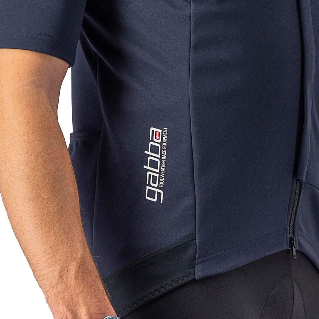 Castelli Herren Gabba Ros 2 Jacket (1er Pack), L LIGHT BLACK/BLACK REFLEX