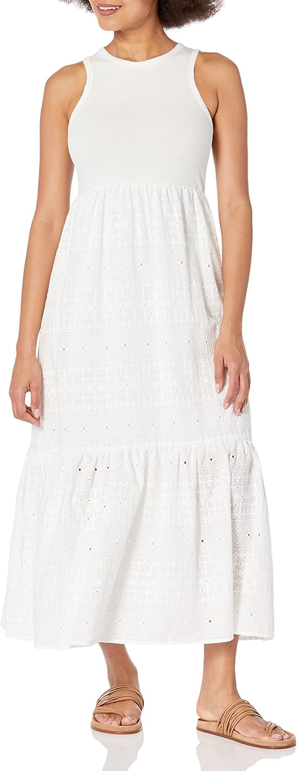 Desigual Damen Dress XS Weiss, XS Weiss