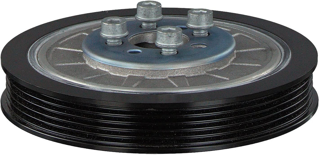 febi bilstein 36344 Riemenscheibe (entkoppelt) für Kurbelwelle, mit Schrauben , 1 Stück