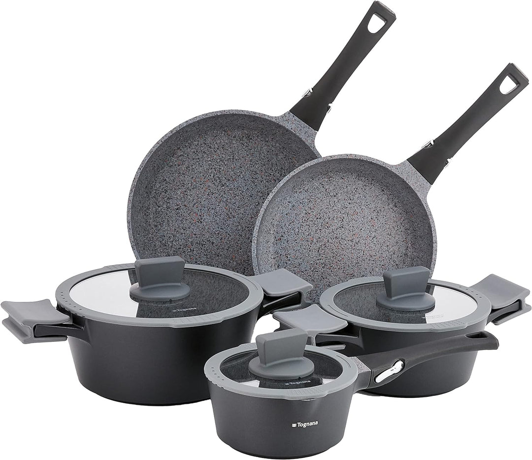 Tognana Umweltfreundlicher Akku, Aluminiumdruckguss, Schwarz