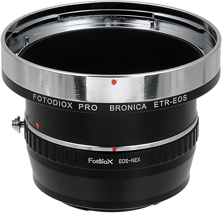 Fotodiox Pro Combo Lens Adapter Kit Compatible with Bronica ETR Lenses on Sony E-Mount Cameras