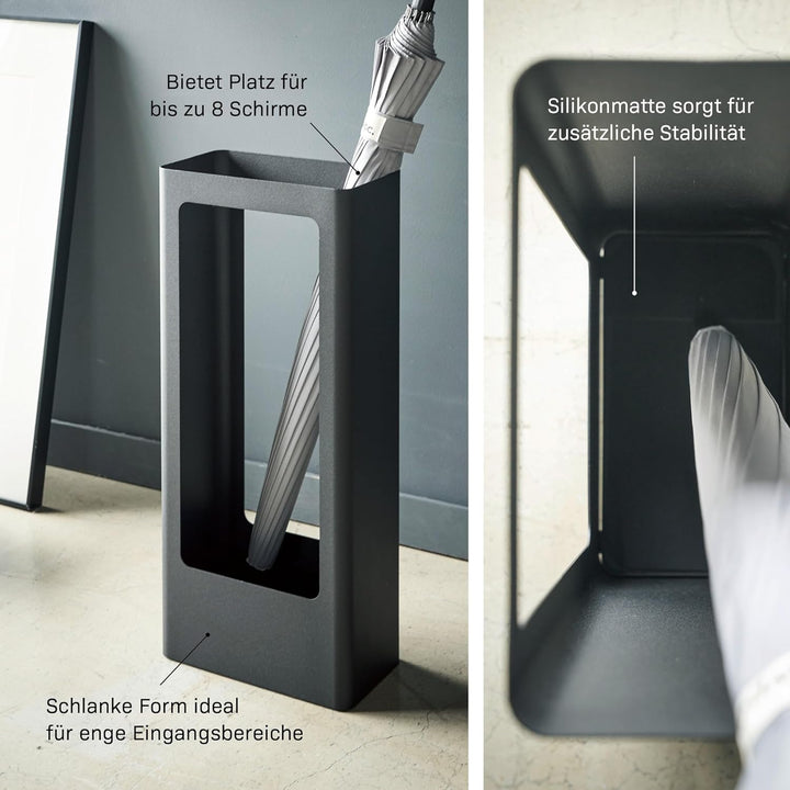 YAMAZAKI Schirmständer, Schwarz, One Size, 4929