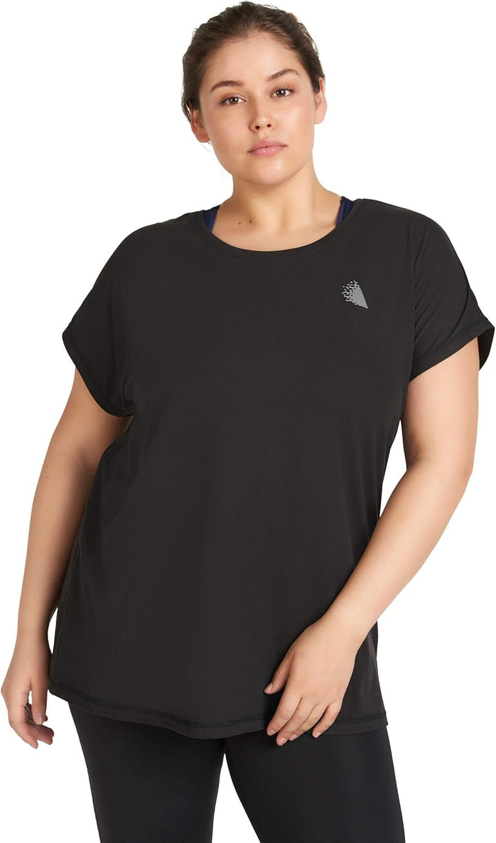Zizzi Active by Damen Grosse Grössen Fitness T-Shirt Kurzarm Sportshirt Gr 42-60 - Plus Size Damen K