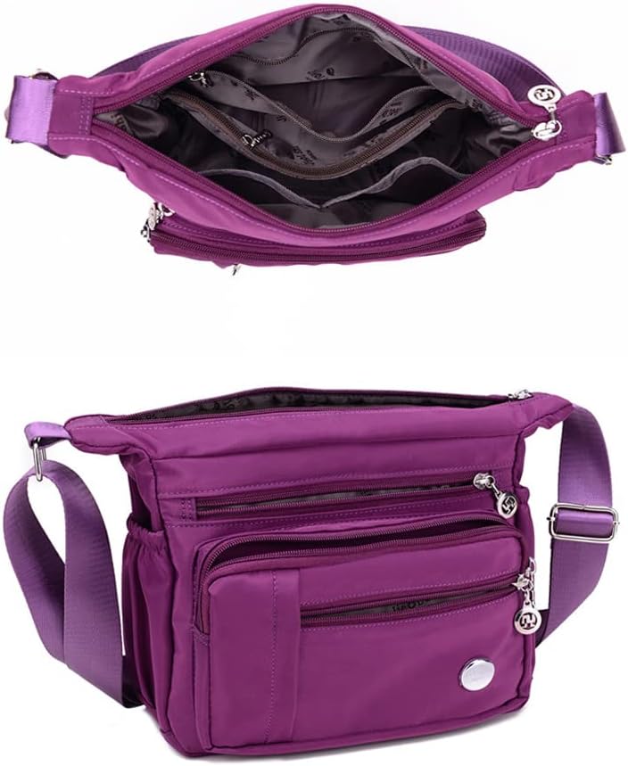 JONON Damen-Umhängetasche, Umhängetasche, modisch, Tragegriff, Handtasche, geräumig, mehrere Taschen