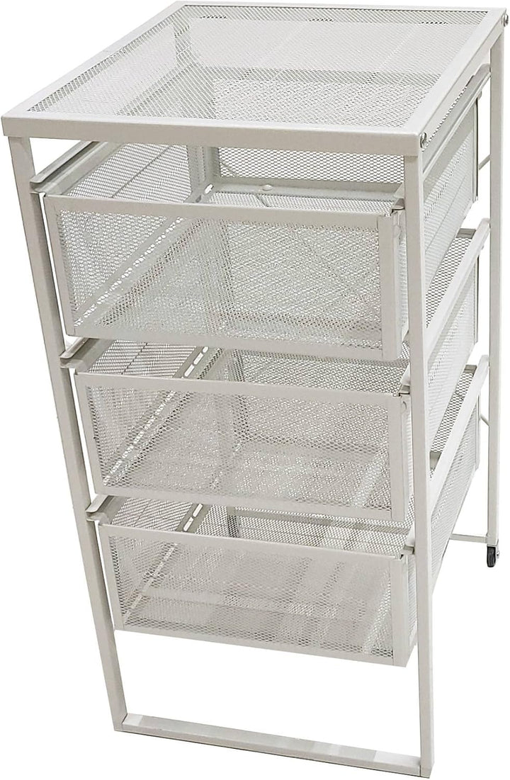 IKEA LENNART Schubladenelement in weiss; mit Rollen
