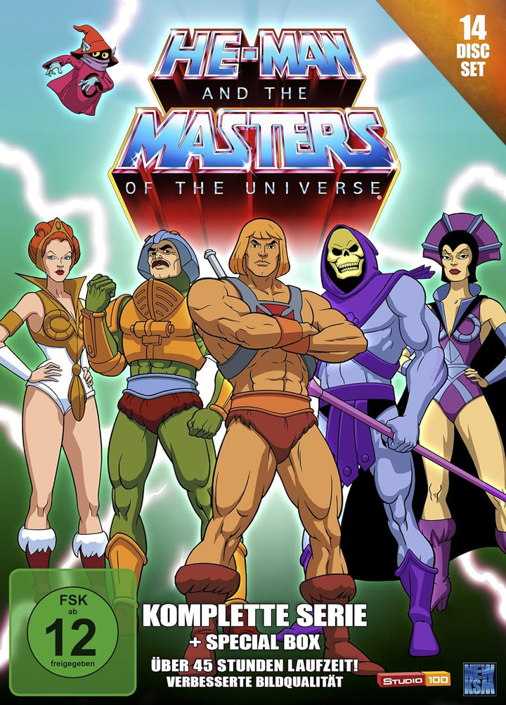 He-Man and the Masters of the Universe - Komplette Serie (14 Disc Set), DVD