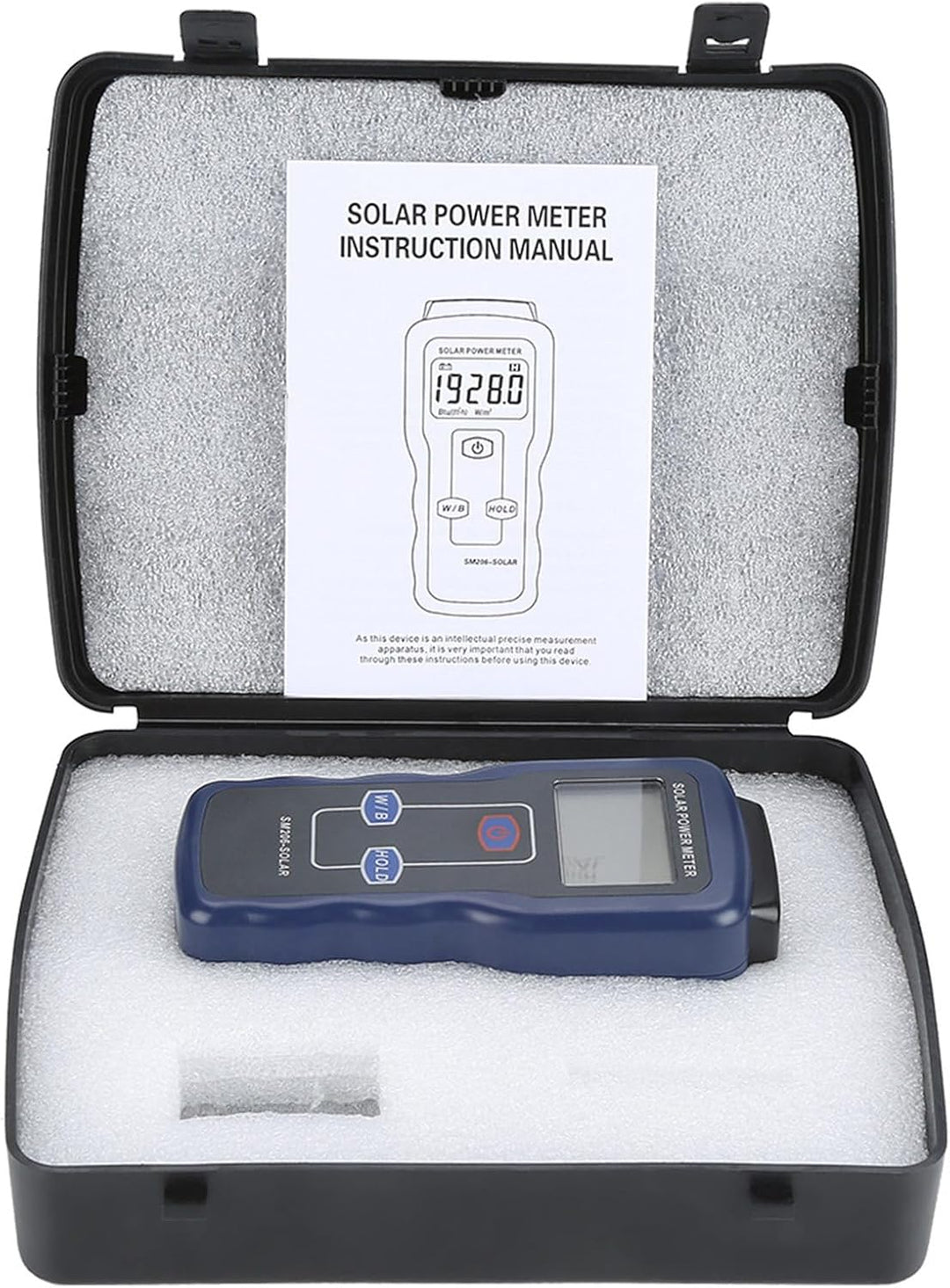 Einstrahlungsmessgerät Solar Solar Power Meter Sm206 Digital Solar Power Meter Sonnenlicht Strahlung