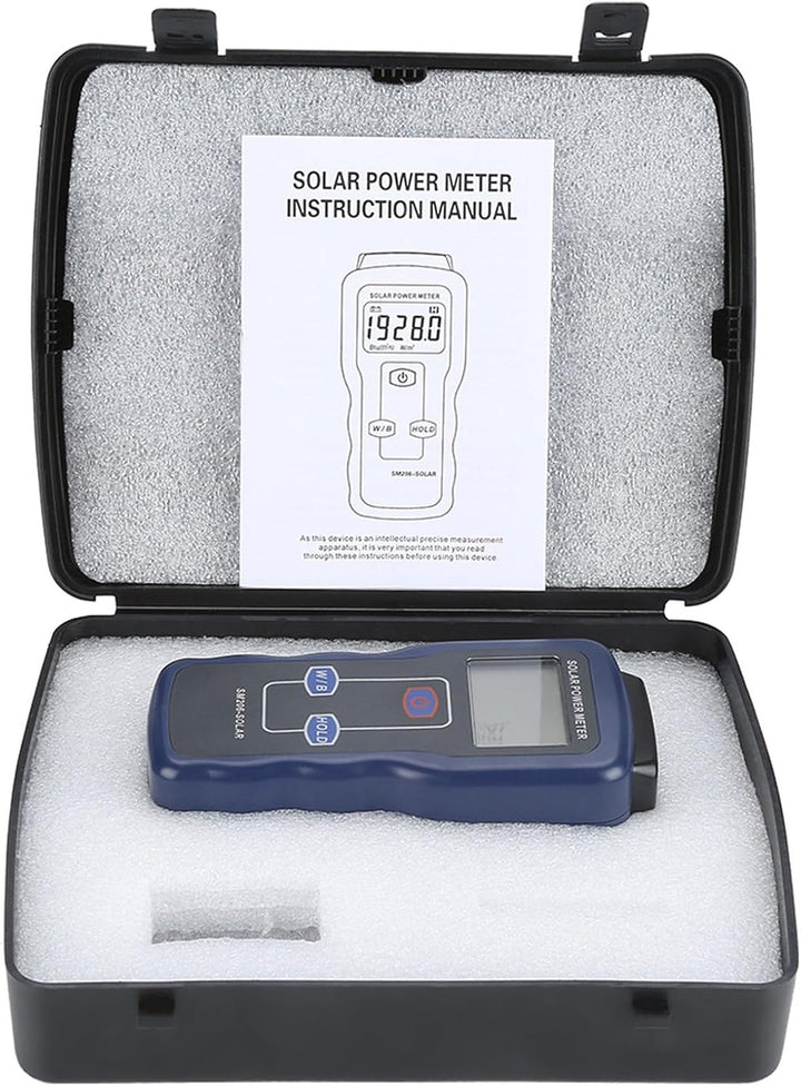 Einstrahlungsmessgerät Solar Solar Power Meter Sm206 Digital Solar Power Meter Sonnenlicht Strahlung