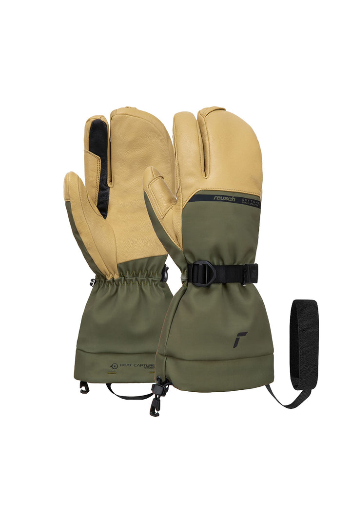 Reusch Unisex – Erwachsene 3-Finger Handschuhe Discovery Gore-tex Touch-tec Lobster Warm,wasserdicht