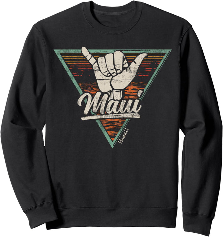 Vintage Shaka Maui Hawaii T-Shirt - Maui HI Sweatshirt