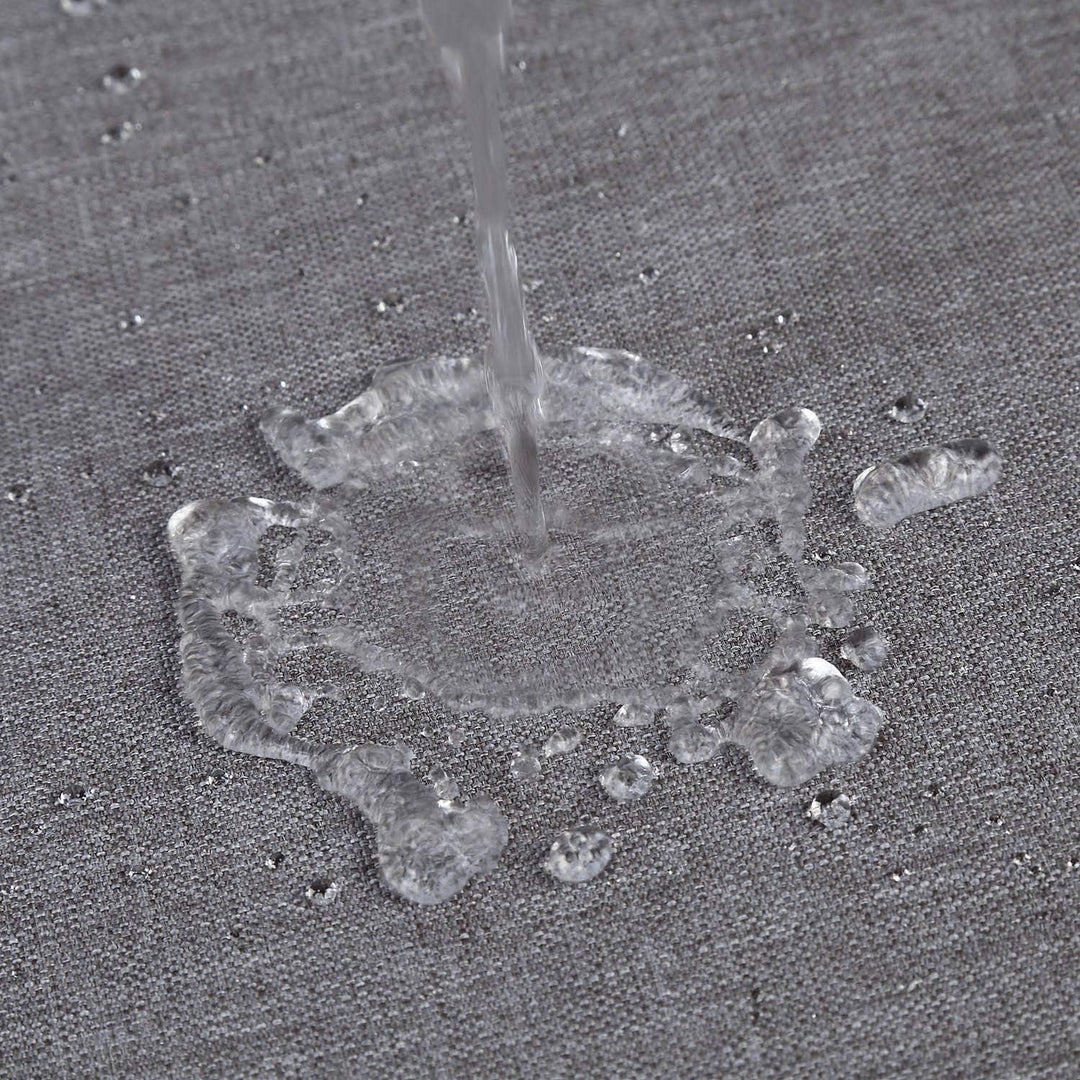 Flachs Leinen wie 240GSM Schwerer Stall Duschvorhang für Badezimmer mit Haken Hotel Luxus Stoff wasc