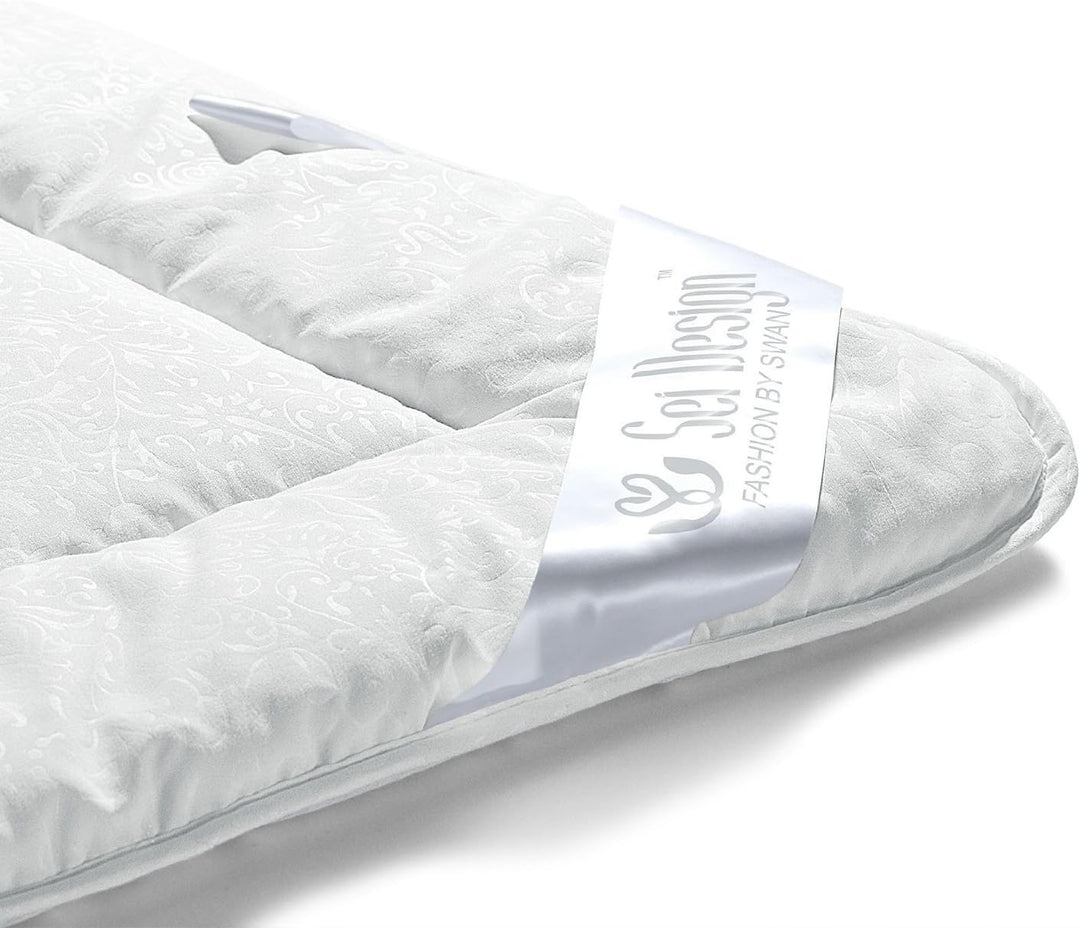 Sei Design® Premium Bettdecke 220x200 mit weichstem Mikrofaserbezug und hochwertiger Steppung ERGO.