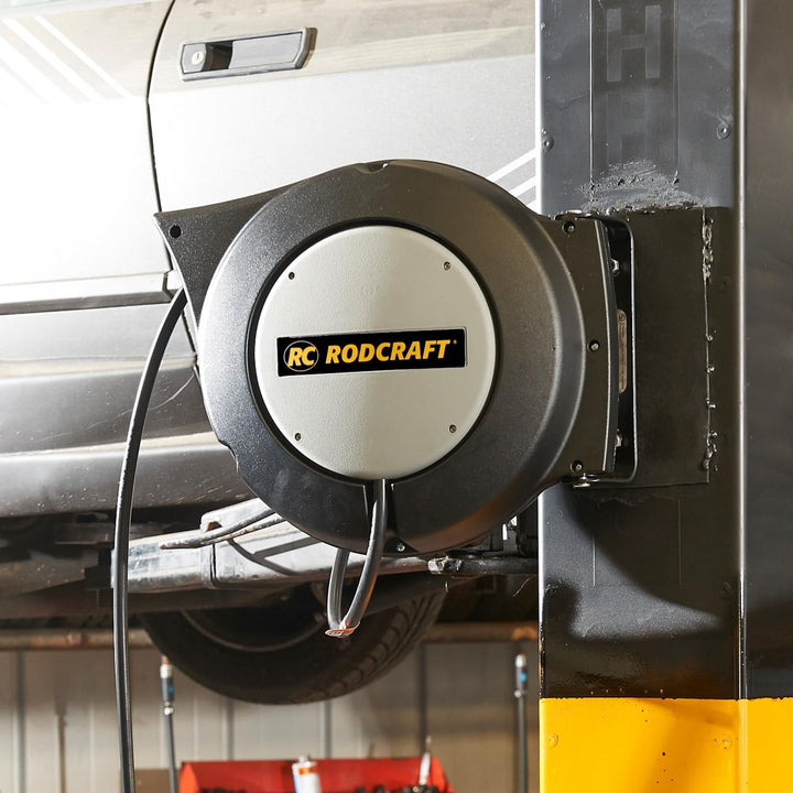 Rodcraft SAR31 Schlauch-Aufroller 10 m, Aluminiumgehäuse