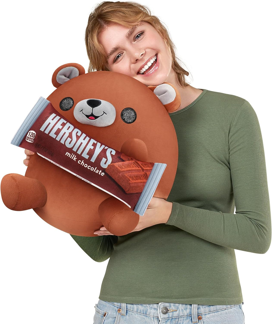 Snackles gross Terry, Bär (Hershey's) von ZURU, 35 cm grossen Plüschtier (Bär) Bear, Bear