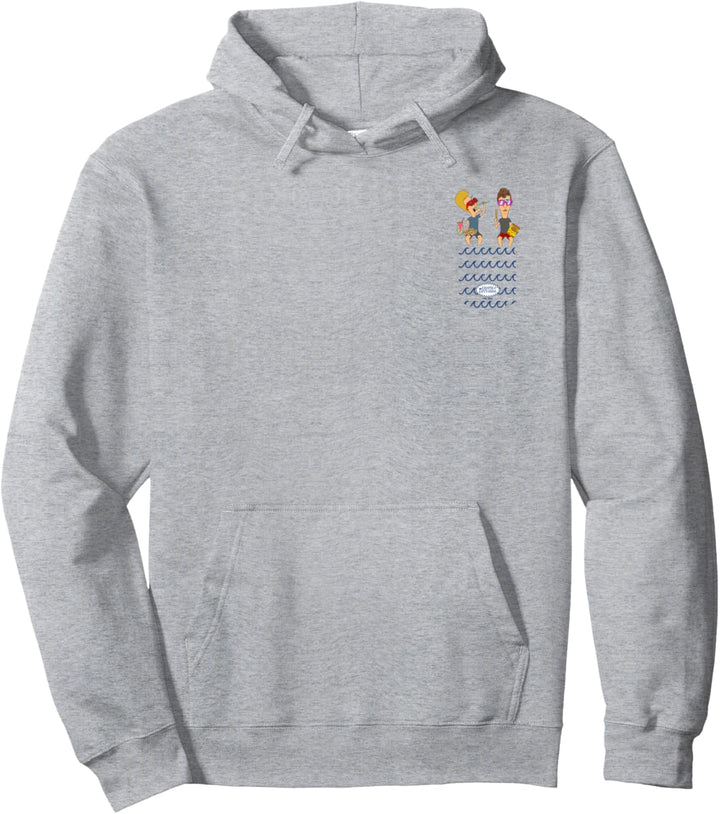 Beavis and Butt-Head Poolside Snacks Pullover Hoodie