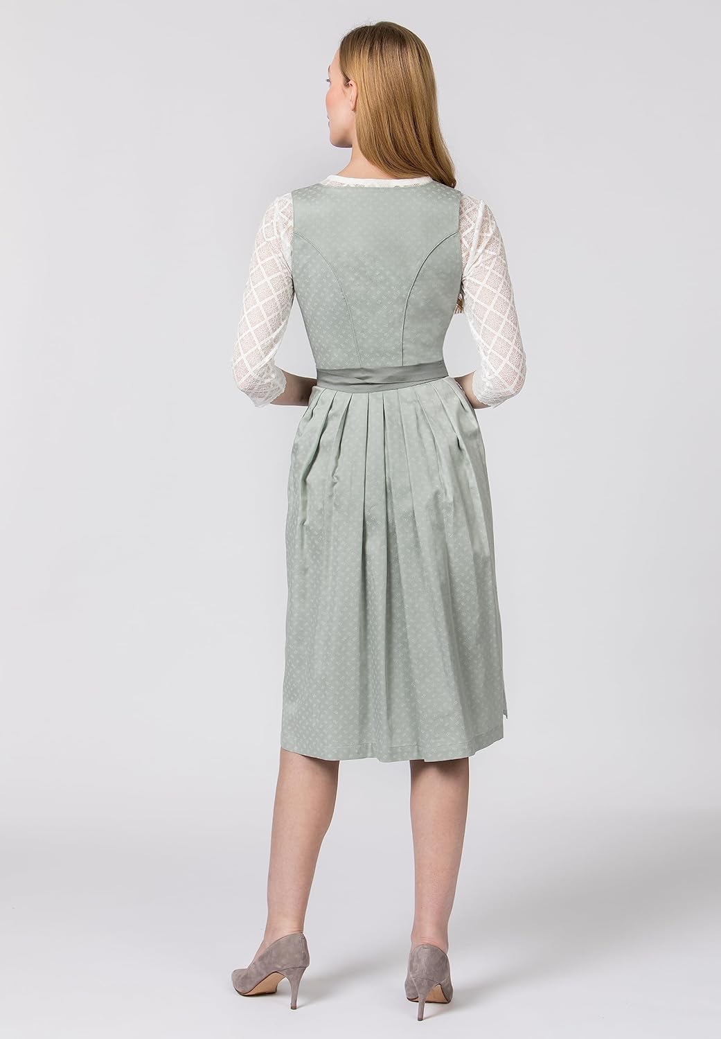 Stockerpoint Damen Dirndl Megan Kleid für besondere Anlässe 36 Salbei, 36 Salbei