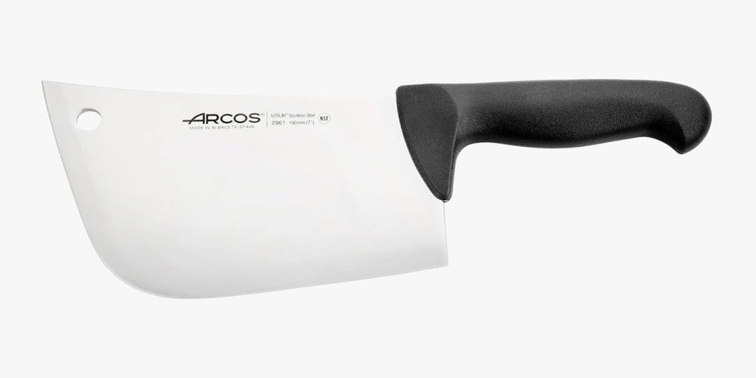 Arcos Serie 2900 - Hackmesser Metzgermesser - Klinge Nitrum Edelstahl 190 mm - HandGriff Polypropyle