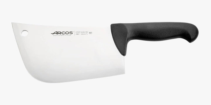 Arcos Serie 2900 - Hackmesser Metzgermesser - Klinge Nitrum Edelstahl 190 mm - HandGriff Polypropyle
