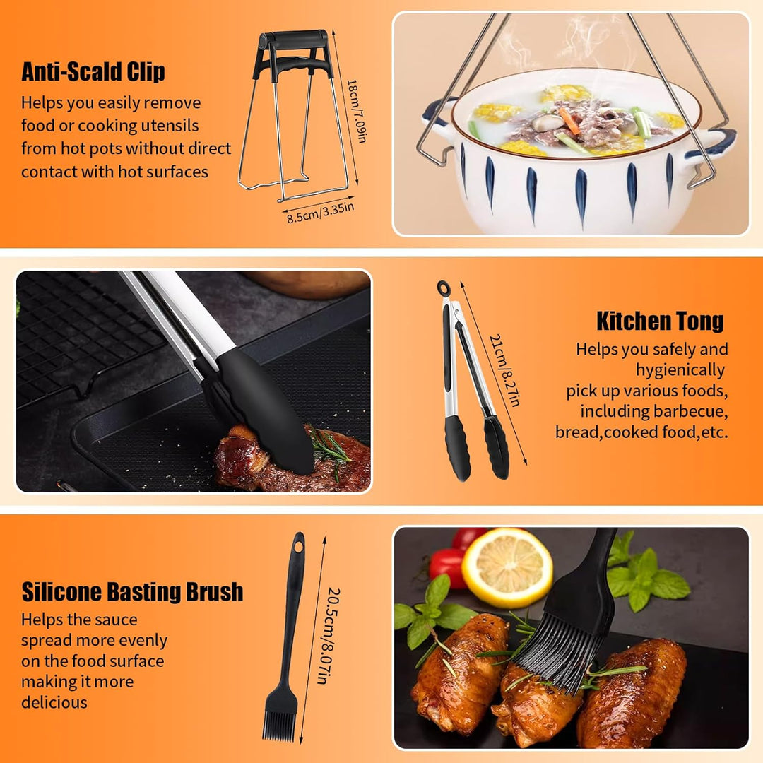 Ninja Heissluftfritteuse Zubehör, Airfryer Zubehör für Ninja Foodi Max Dual Zone Heissluftfritteuse