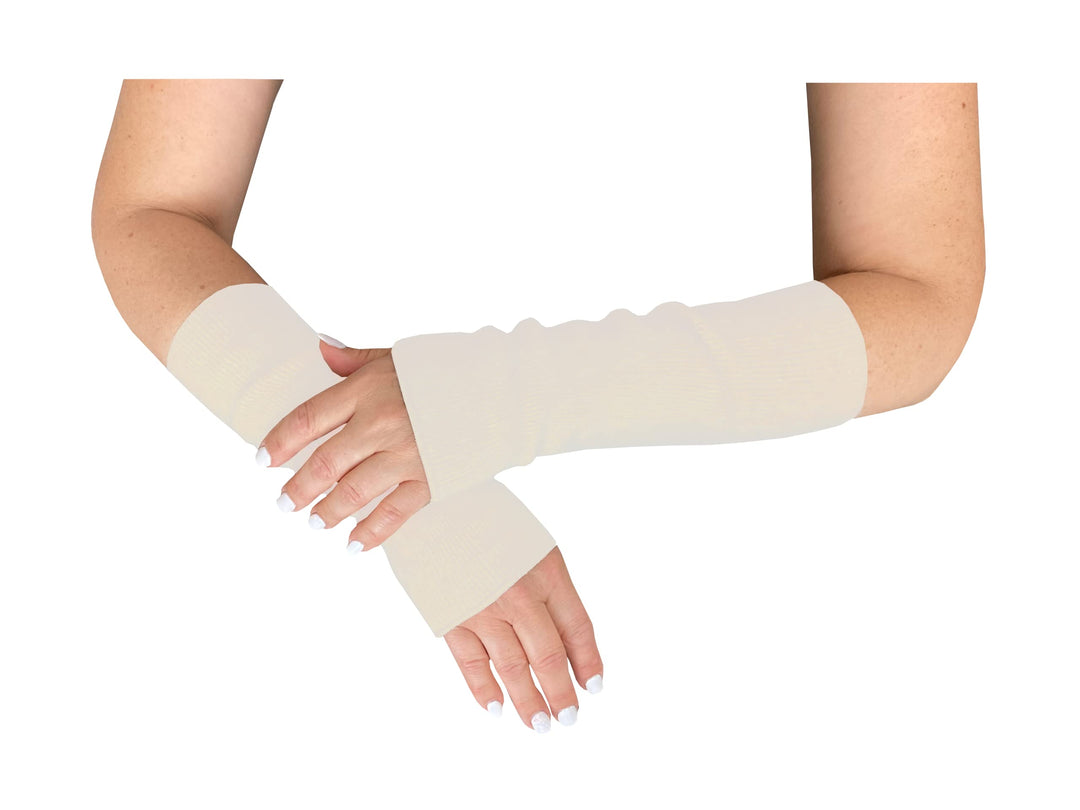 banora Neu Armstulpen oder Pulswärmer für Damen und Herren in der reinen Naturqualität mit 70% Schur