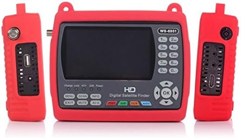 Satlink WS WS-6951 DVB-S/S2 HD Satelliten-Messgerät, Schwarz