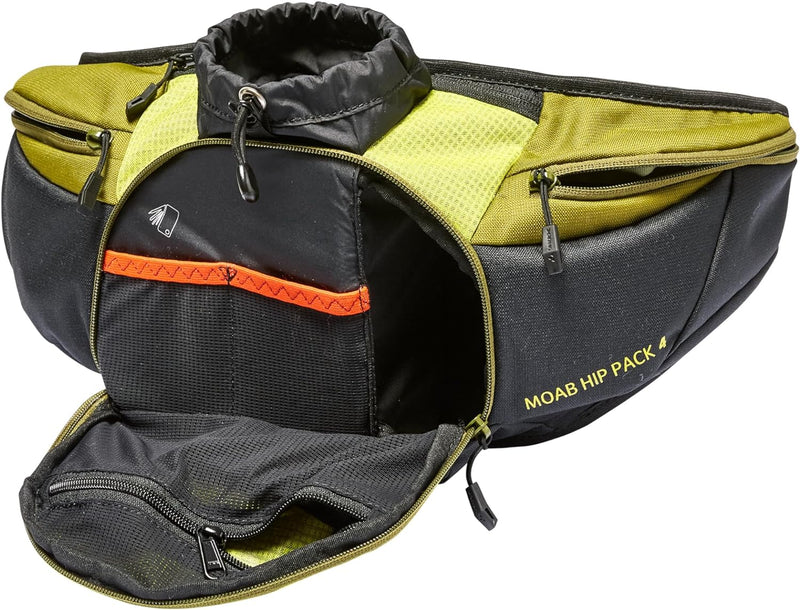 VAUDE Moab Hip Pack 4 - Hüfttasche Bright Green Einheitsgrösse, Bright Green Einheitsgrösse